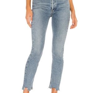 AGolde Nico distressed 25.5” inseam